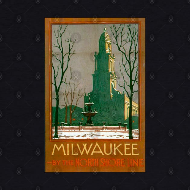 Milwaukee - Vintage Travel Poster by Culturio